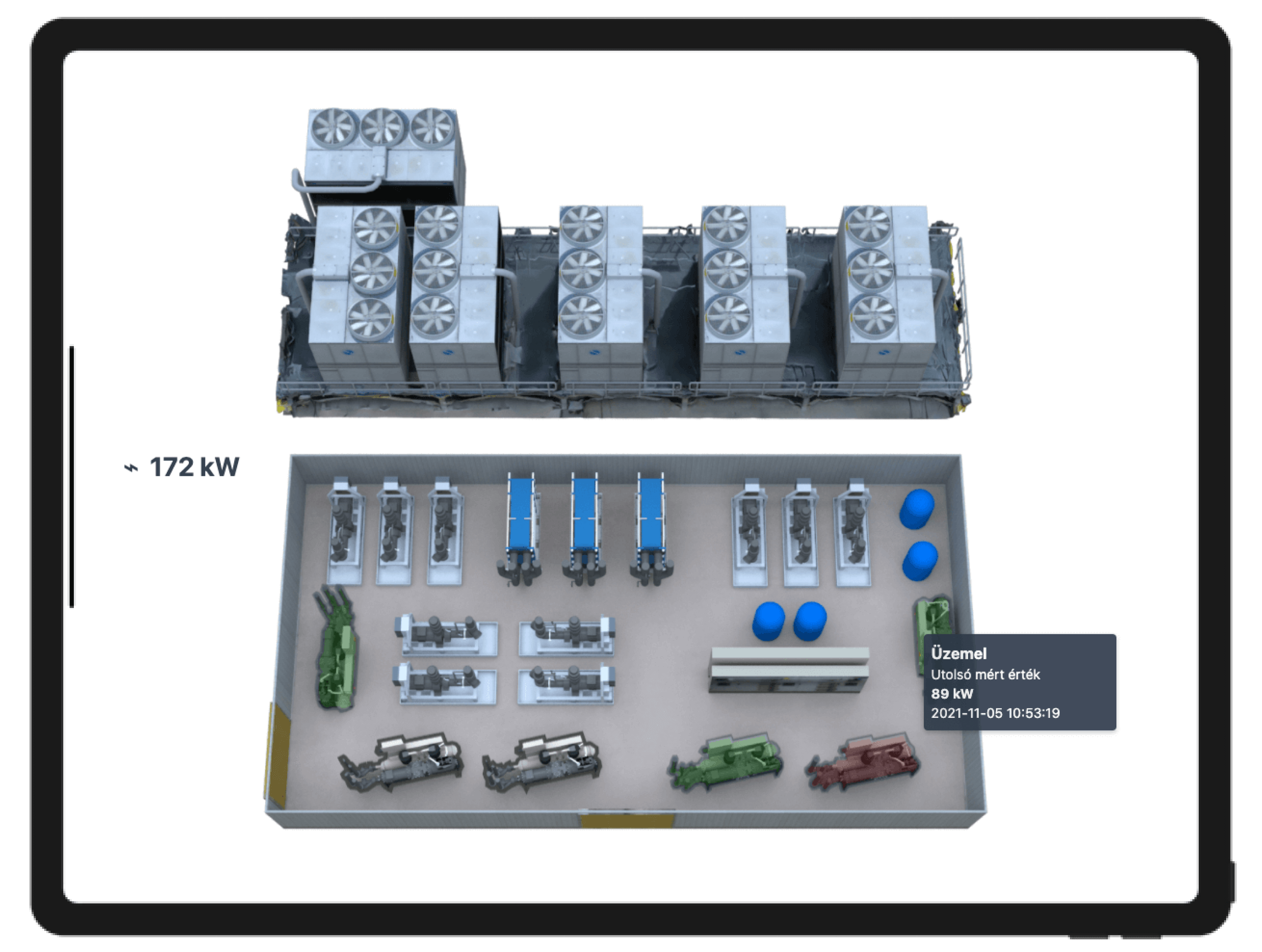 Real time machine monitoring